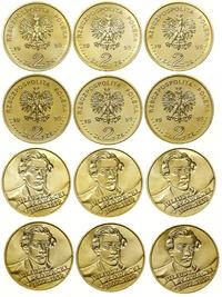 Polska, zestaw 6 x 2 złote, 1999