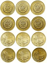 Polska, zestaw 6 x 2 złote, 1997