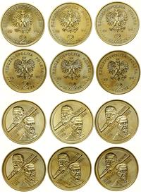 Polska, zestaw 6 x 2 złote, 1996