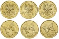 Polska, zestaw 3 x 2 złote, 2001