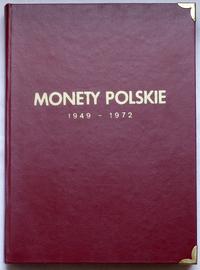 Polska, klaser z monetami polskimi, z lat 1949–1972
