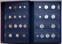 Polska, klaser z monetami polskimi, z lat 1949–1972