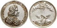Niemcy, medal (wagi guldena) upamiętniający śmierć władcy, 1691