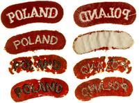 Polska, zestaw 4 oznak