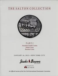 literatura numizmatyczna, Stack's & Bowers, Fritz Rudolf Künker – The Salton Collection, Part I: Anc..