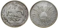 Meksyk, 8 reali, 1875 ZsJA
