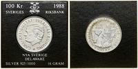 Szwecja, 100 koron, 1988