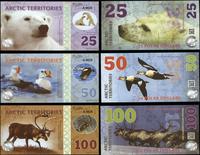 tereny Arktyki, zestaw 14 banknotów