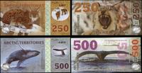 tereny Arktyki, zestaw 14 banknotów