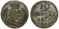 Polska, 10 groszy, 1813 IB