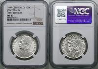 Czechosłowacja, 100 koron, 1949