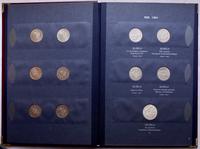 Polska, klaser z monetami polskimi z lat 1990–1995