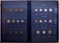 Polska, klaser z monetami polskimi z lat 1990–1995