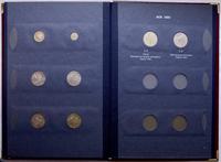 Polska, klaser z monetami polskimi z lat 1990–1995