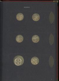 Polska, klaser z monetami polskimi z lat 1987–1990