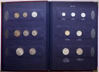 Polska, klaser z monetami polskimi z lat 1987–1990