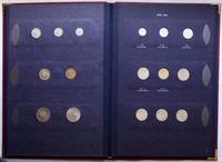 Polska, klaser z monetami polskimi z lat 1987–1990