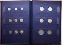 Polska, klaser z monetami polskimi z lat 1987–1990