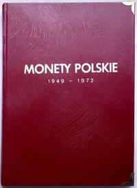 Polska, klaser z monetami polskimi z lat 1949–1972