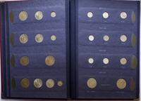 Polska, klaser z monetami polskimi z lat 1949–1972
