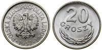 Polska, klaser z monetami polskimi z lat 1949–1972
