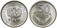 Polska, klaser z monetami polskimi z lat 1949–1972