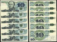 Polska, zestaw: 6 x 10 złotych, 1.06.1982