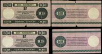 Polska, zestaw 7 banknotów, 1.10.1979