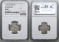 Polska, trojak, 1594