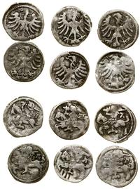 Polska, zestaw 6 x denar litewski, bez daty