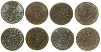 Polska, zestaw: 4 x grosz, 2 x 1767, 1770, 1787