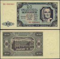 Polska, 20 złotych, 1.07.1948