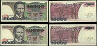 Polska, zestaw: 2 x 10.000 złotych, 1.12.1988