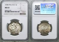Polska, 5 złotych, 1938