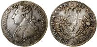 Francja, 1/5 écu, 1778 A