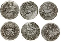 Polska, zestaw: 3 x półgrosz, 2 x 1518, 1519