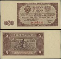 Polska, 5 złotych, 1.07.1948