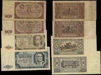 Polska, zestaw 4 banknotów, 1.07.1948