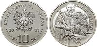 Polska, 10 złotych, 2001