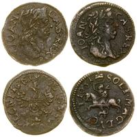 Polska, 2 x szeląg boratynka (szeląg miedziany), 1661