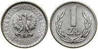 Polska, 1 złoty, 1968