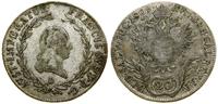 Austria, 20 krajcarów, 1809 D