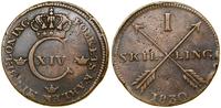 Szwecja, 1 skilling, 1830