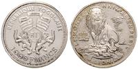 1.000 franków 2000, Lew, srebro "999" 14.98 g, p