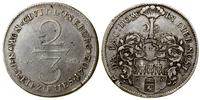 Niemcy, 2/3 talara (gulden), 1702 JJJ