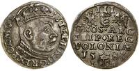 Polska, trojak, 1583