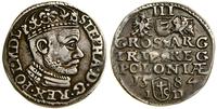 Polska, trojak, 1584