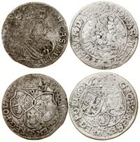 Polska, zestaw 2 x szóstak, 1661(?) TT, 1665 AT