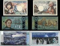 Antarktyda, zestaw 3 banknotów, 1996–2024
