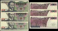 Polska, zestaw: 3 x 10.000 złotych, 1987–1988